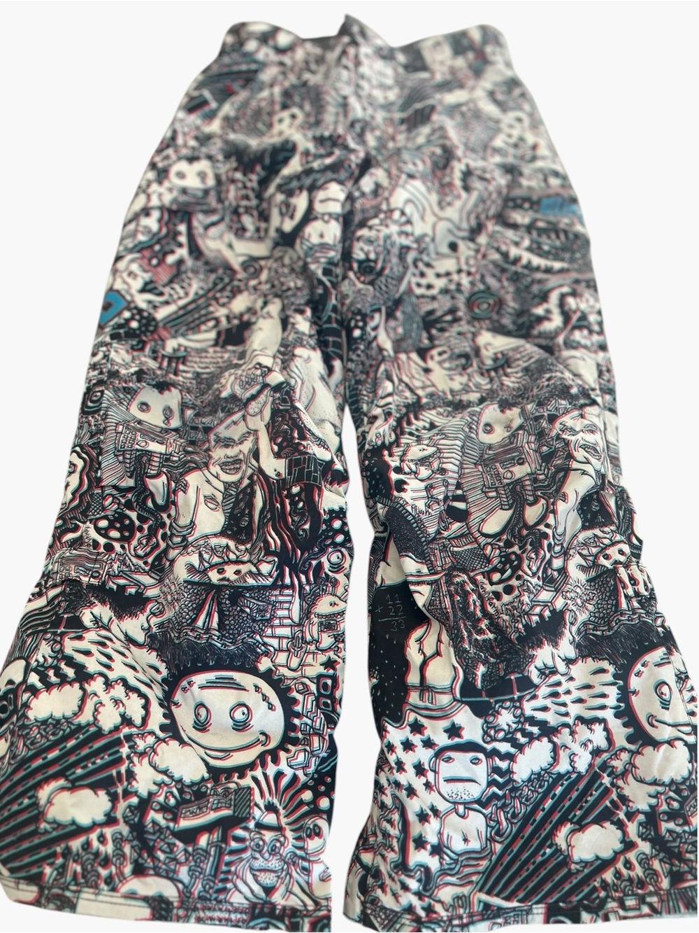 Burton Youth Patterned Graphic ski / snow Pants size 10-12